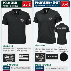 Polos du club